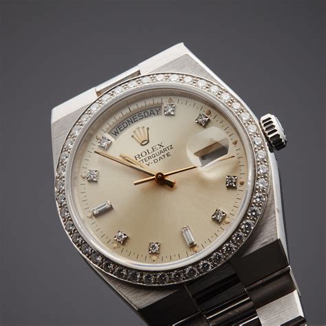 rolex quartz movement|rolex quartz day date.